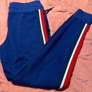 Royal blue joggers, size S